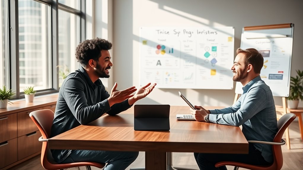 build trust through openness