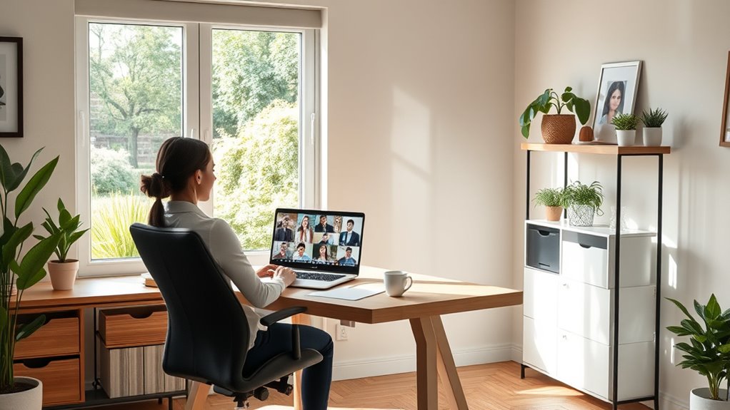 create distraction free virtual environment