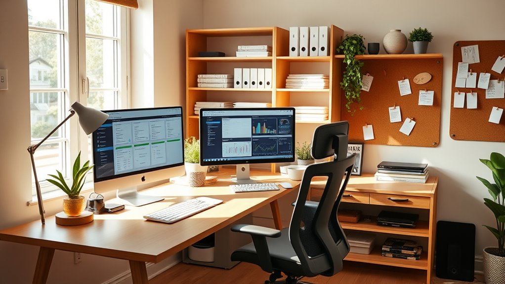 declutter organize designate zones