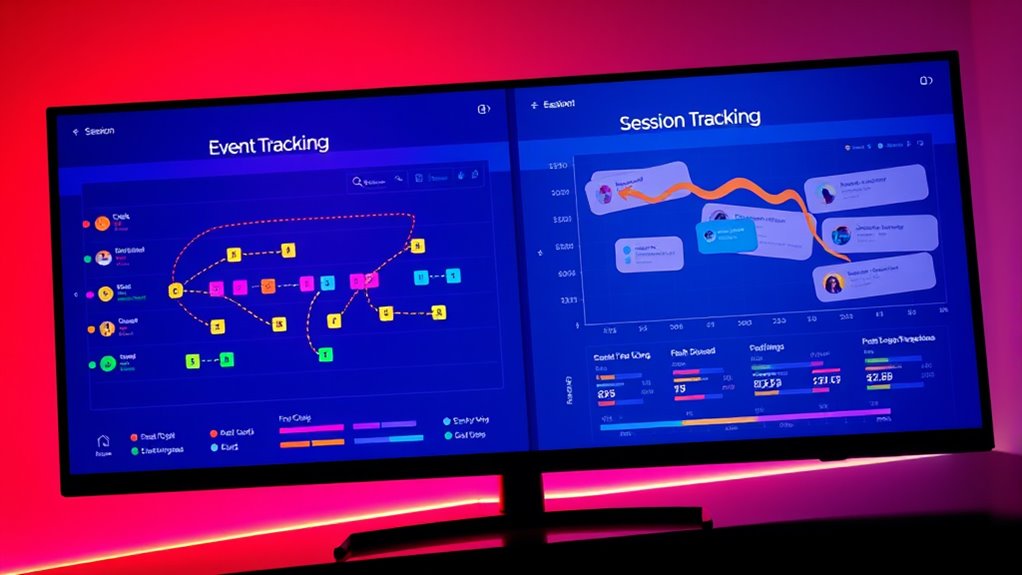 differentiating user actions and engagement