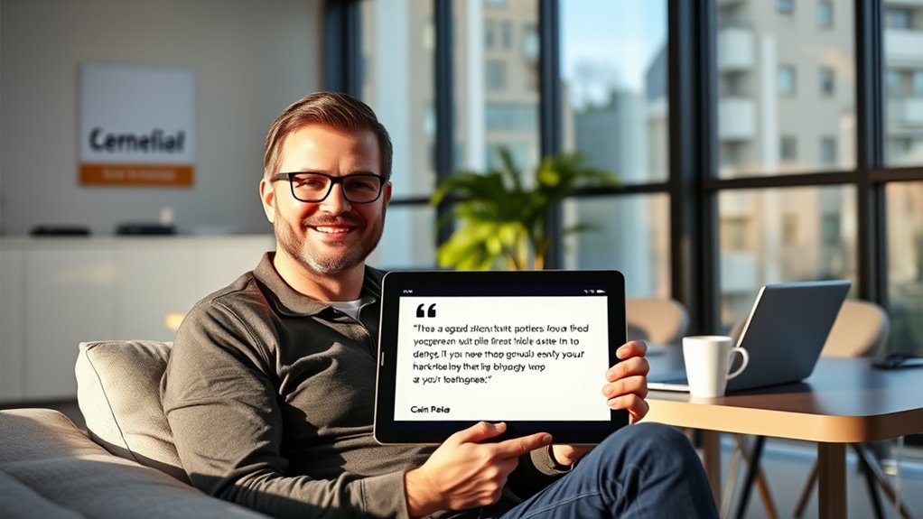 enhance testimonials with visuals