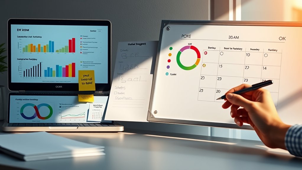 maintain momentum through tracking