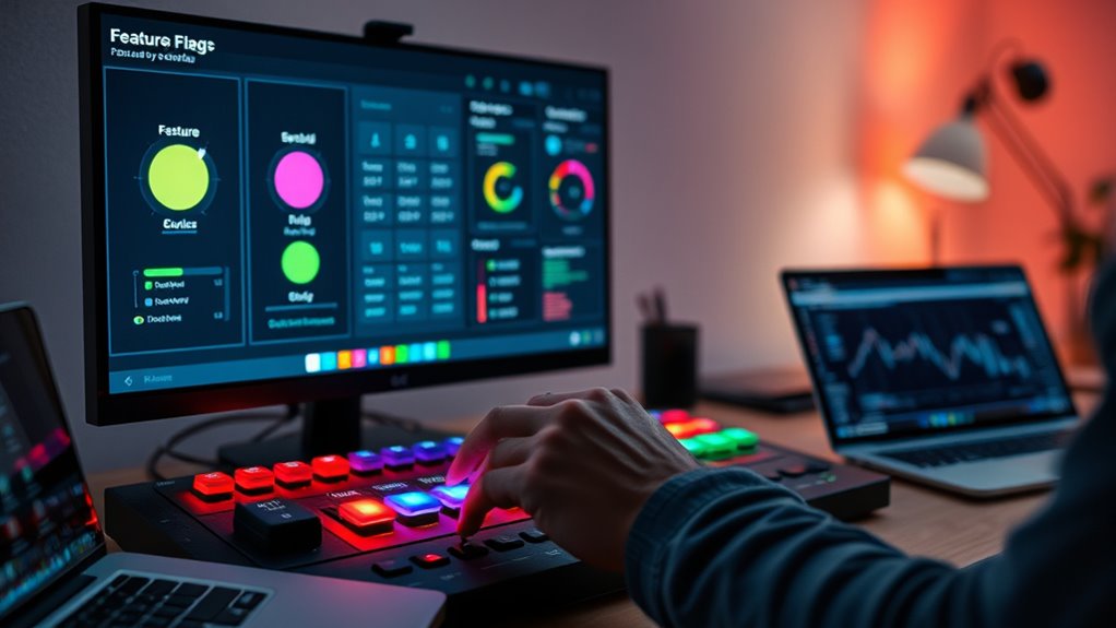 manage monitor review react