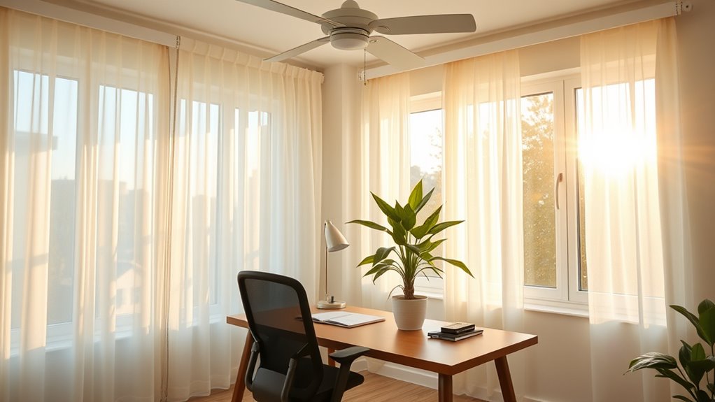 optimize natural light airflow