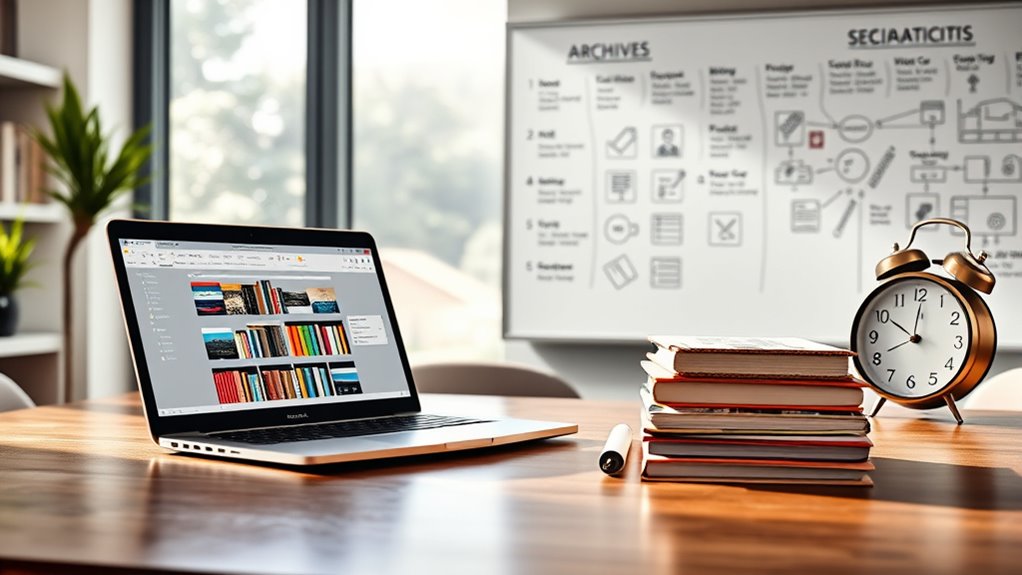 organized searchable archive systems