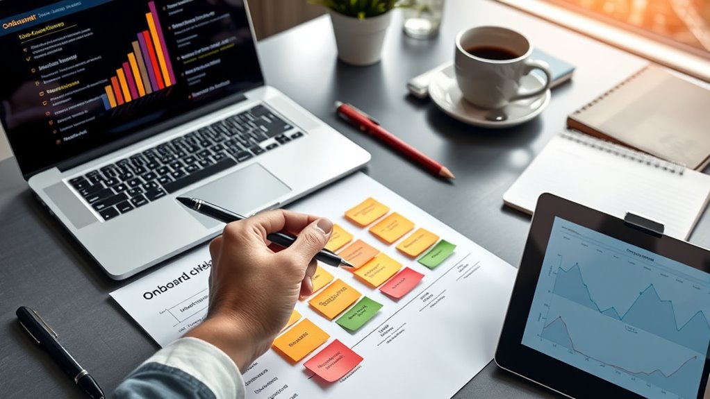 set clear onboarding milestones