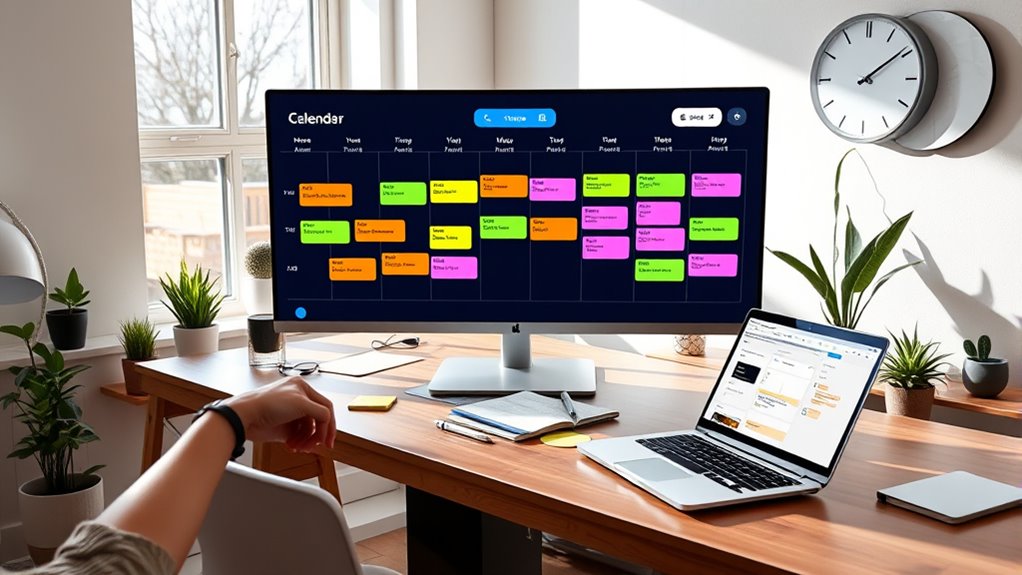 structured scheduling for remote