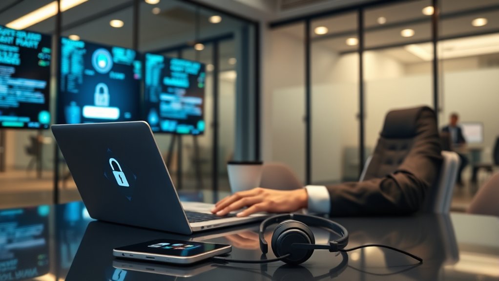 use encrypted communication channels