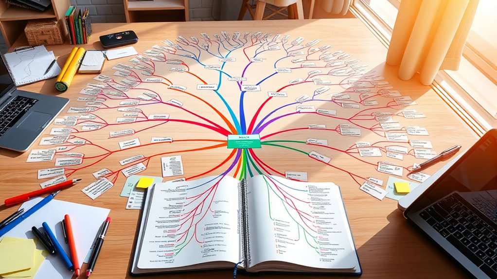 visual organization of ideas