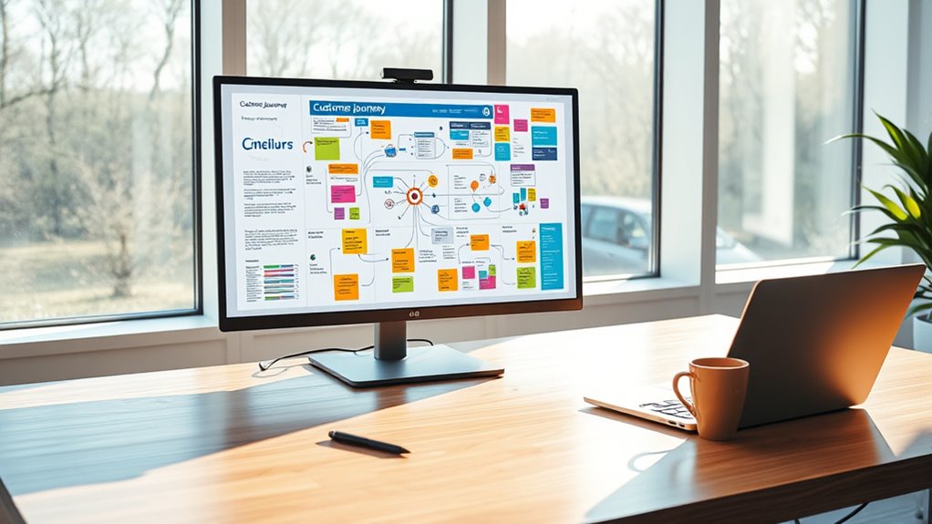 visualizing customer experience journey