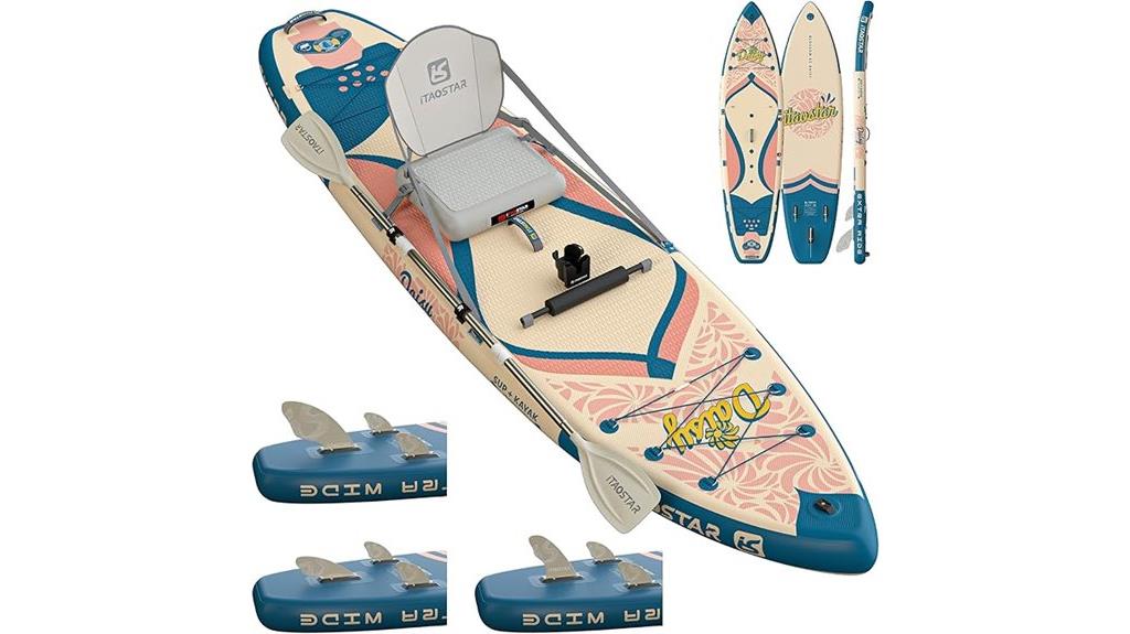 116 inch wide paddle board