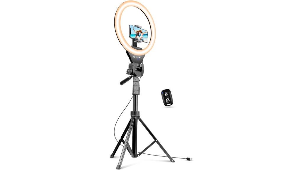 12 inch ring light kit