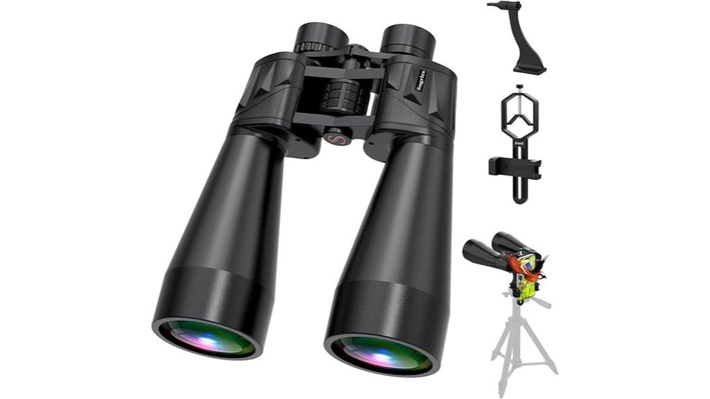 18x70 binoculars with accessories