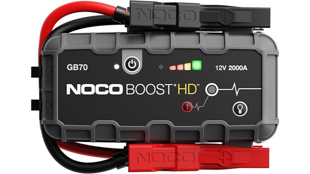 2000 amp portable jump starter