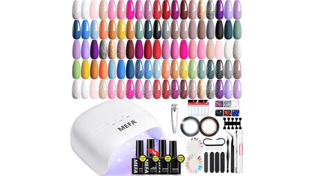 32 color gel nail kit