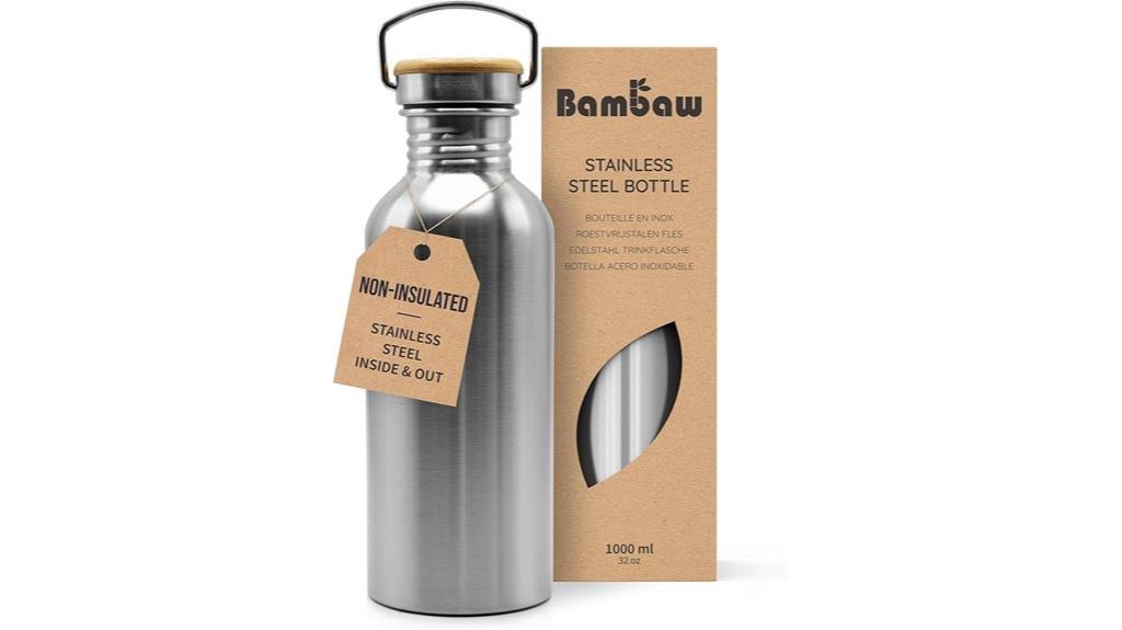 32 oz stainless steel water bottle
