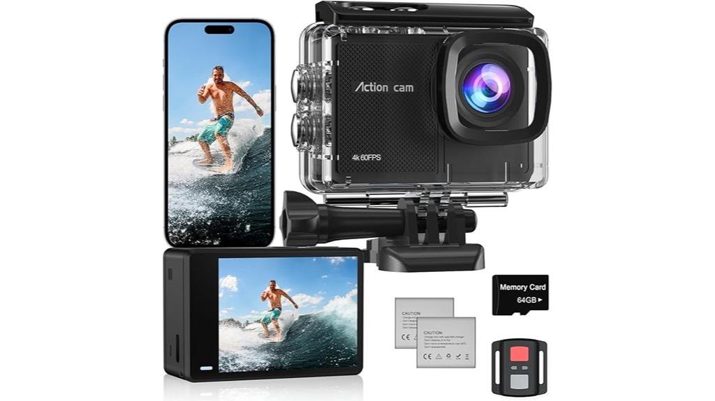 4k 60fps action camera
