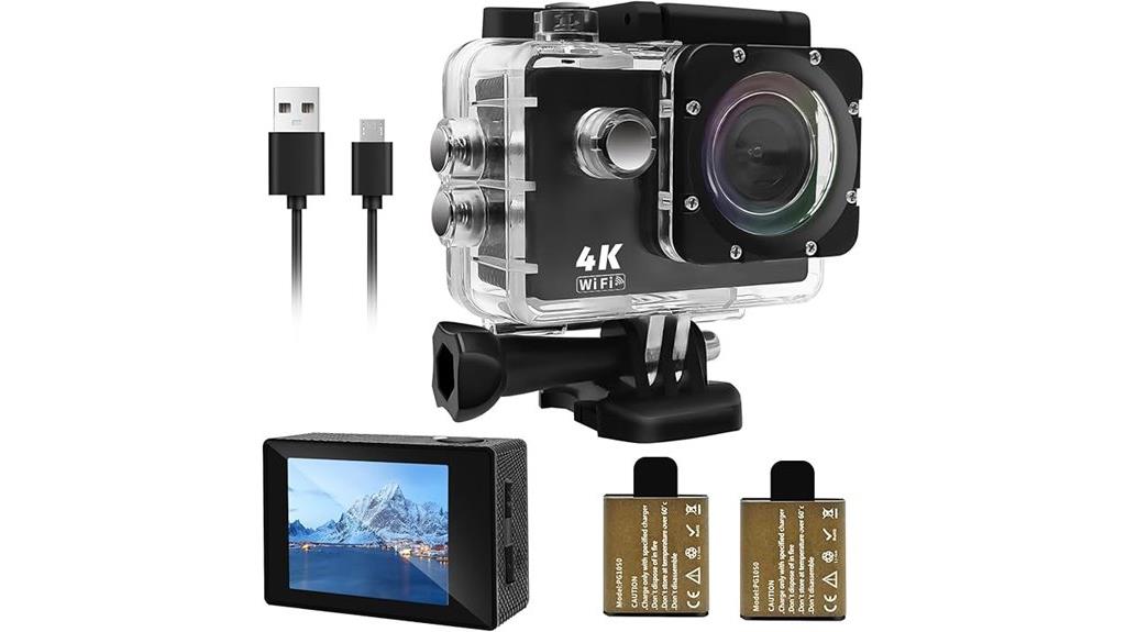 4k action camera bundle