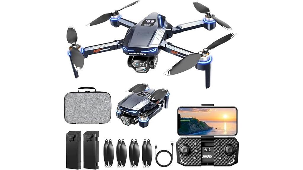 4k camera foldable drone