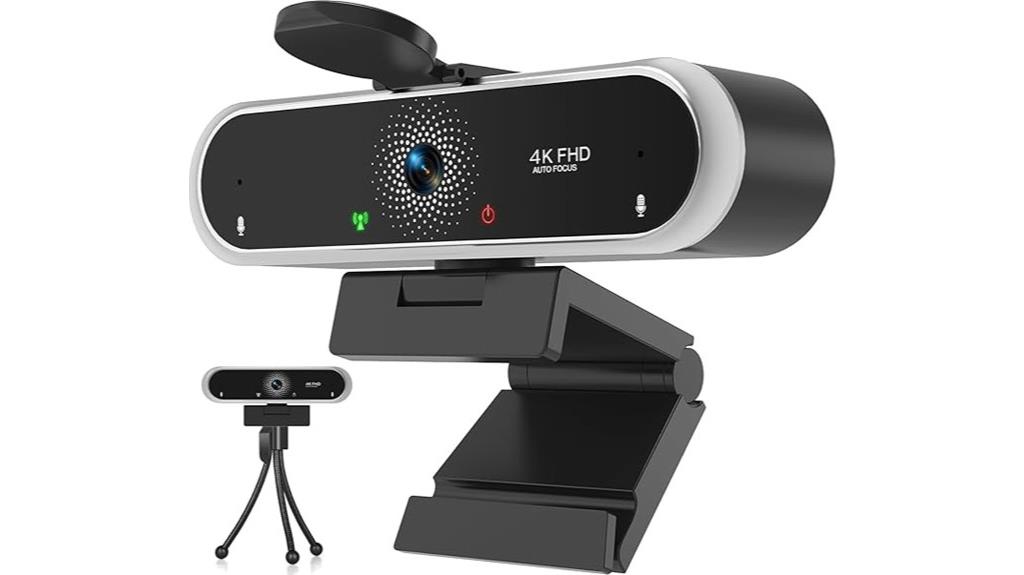 4k webcam with mic