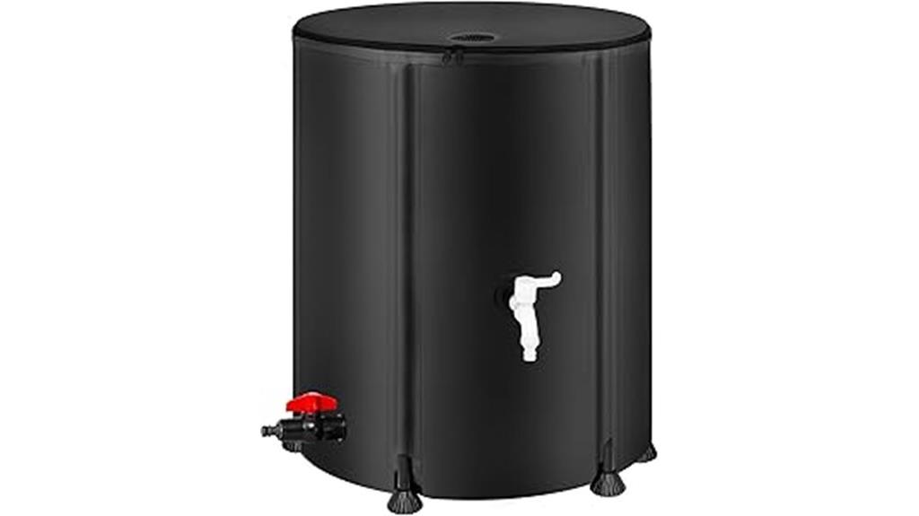 53 gallon collapsible rain barrel