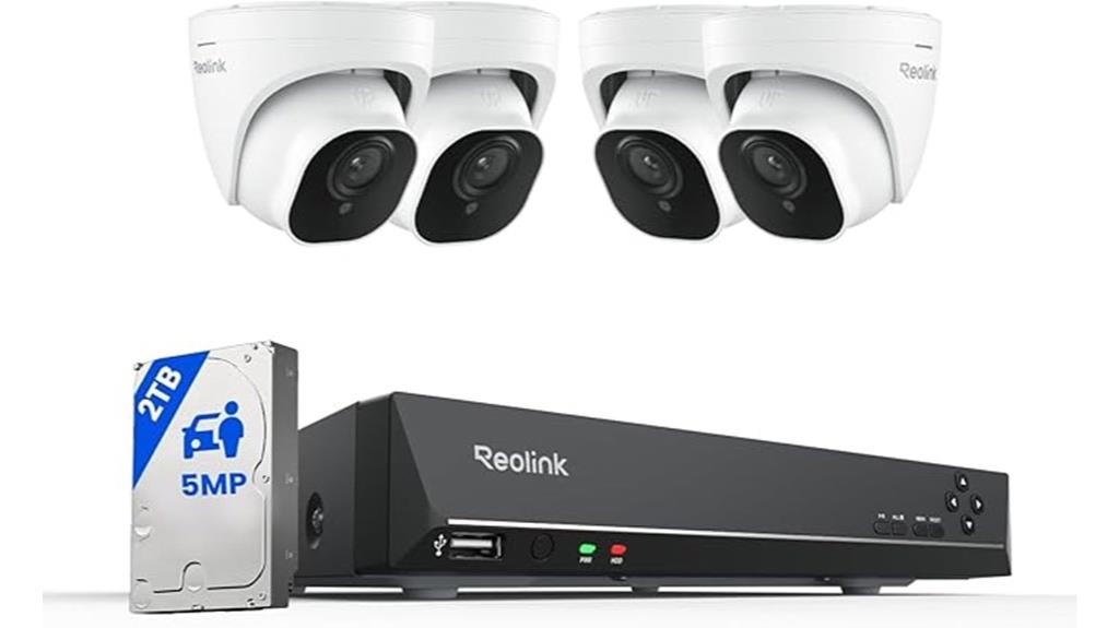 5mp 8 channel security