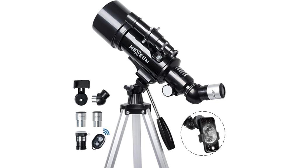 70mm refracting telescope