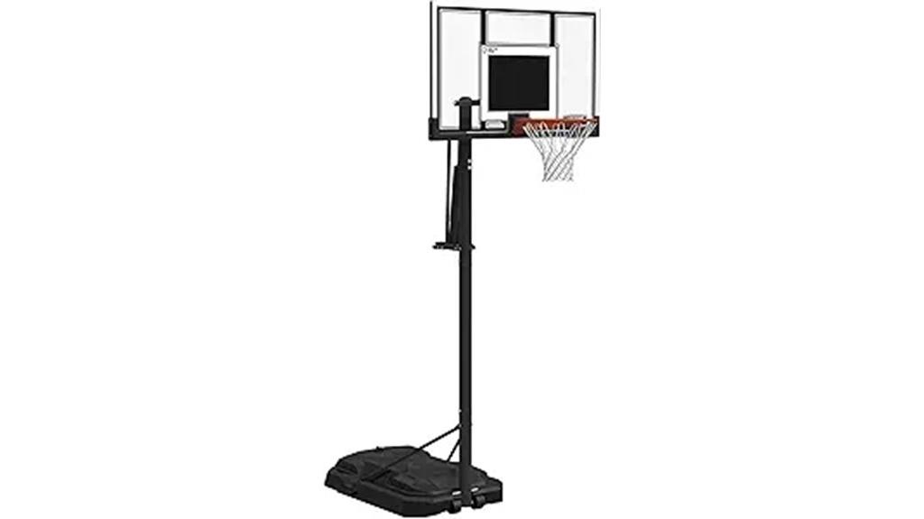 adjustable 54 inch polycarbonate hoop