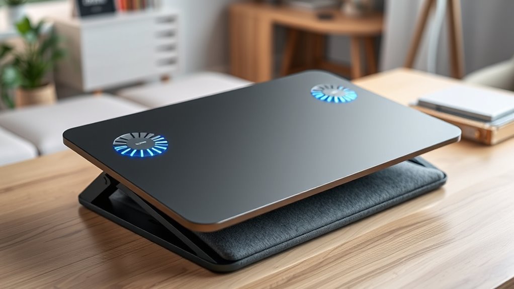adjustable cooling and portability