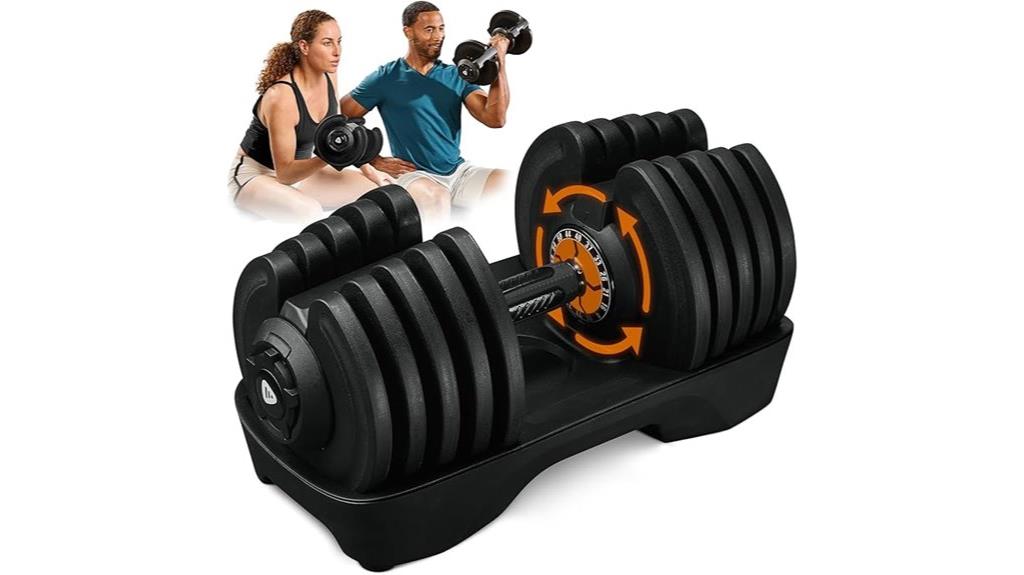 adjustable dumbbells 25 90lb