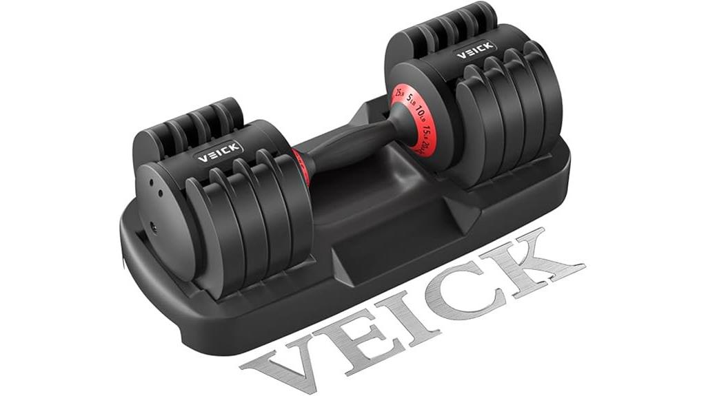adjustable dumbbells 25 lbs