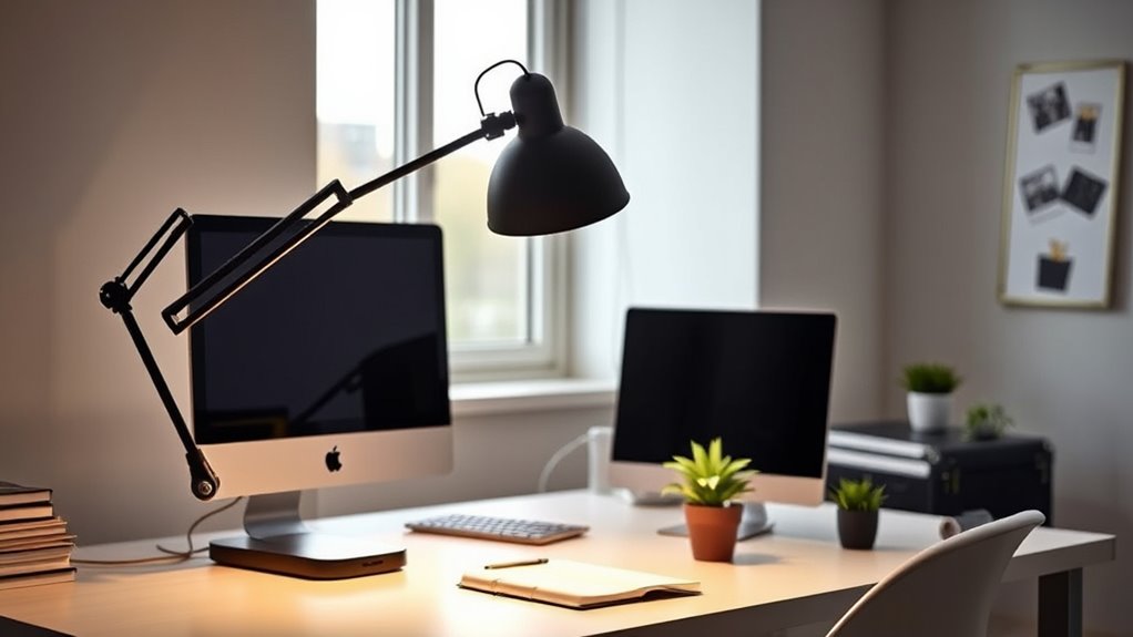 adjustable glare free lighting