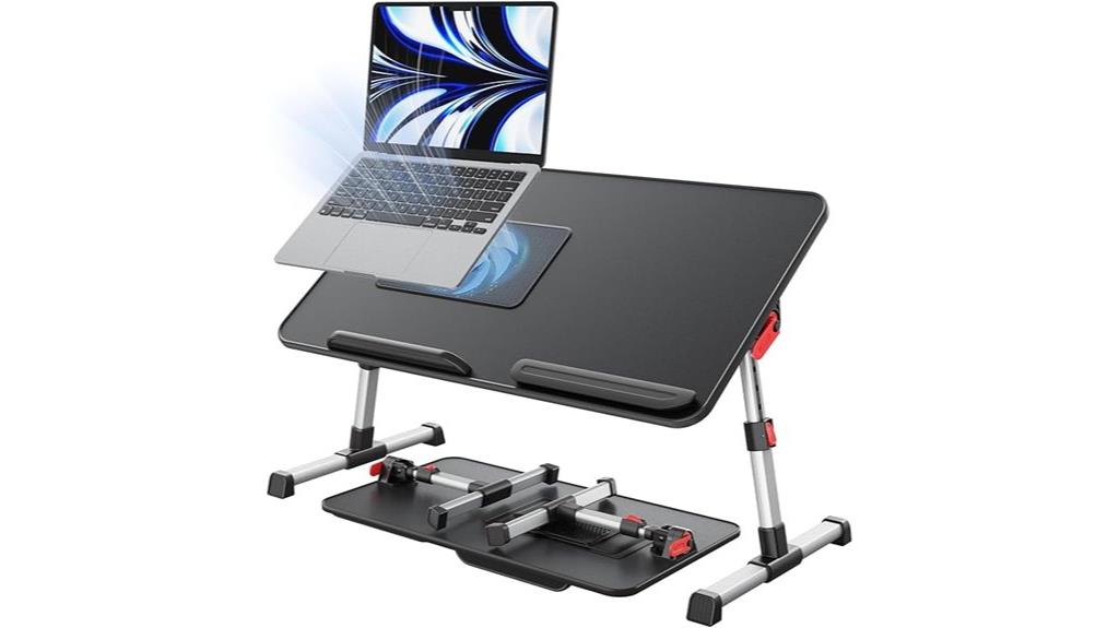 adjustable laptop desk fan