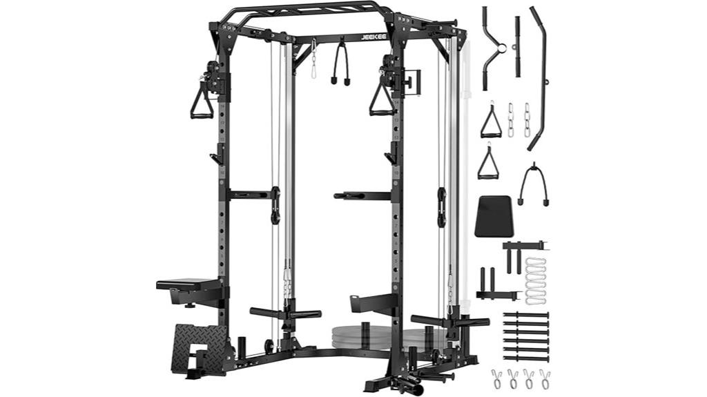adjustable power cage system