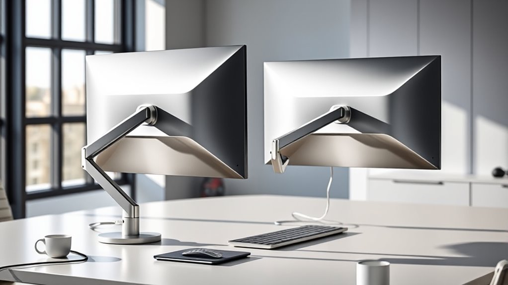 adjustable stable monitor mounts