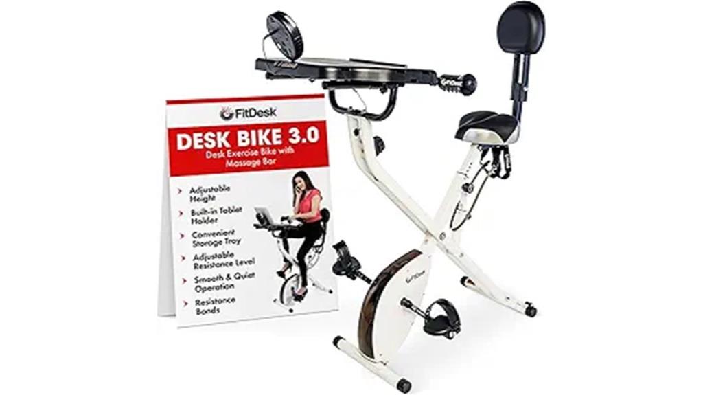 adjustable standing desk bike