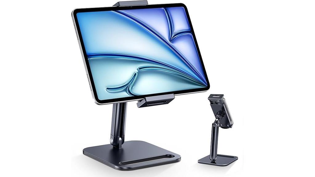 adjustable swivel tablet holder
