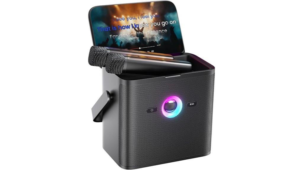 adult karaoke machine with lyrics