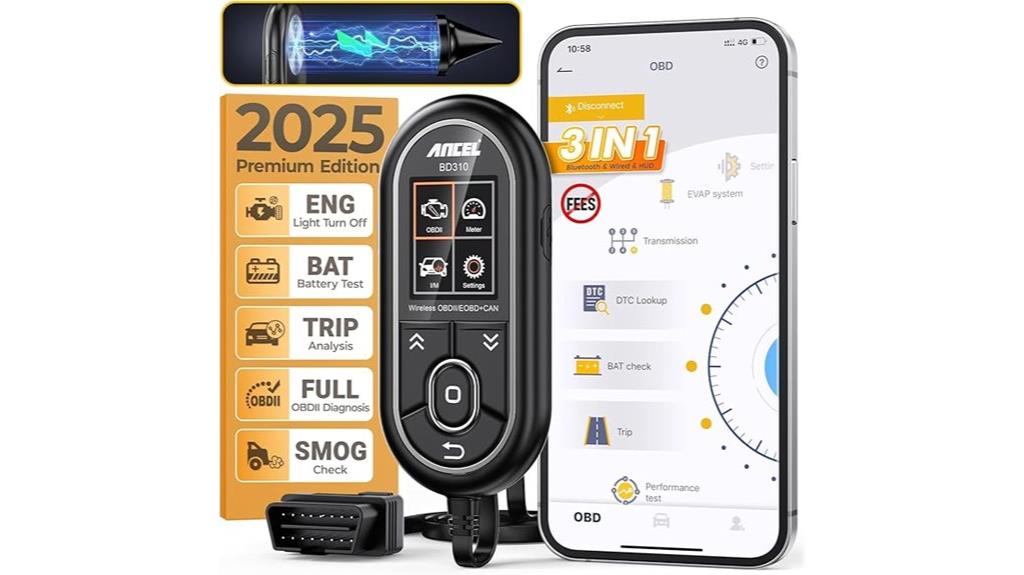 automotive obd2 diagnostic device