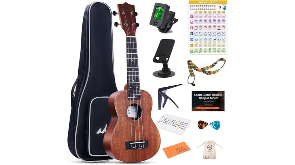 beginner soprano ukulele kit