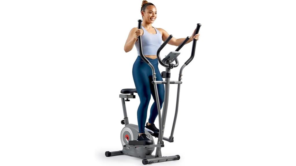 bluetooth enabled dual cross trainer