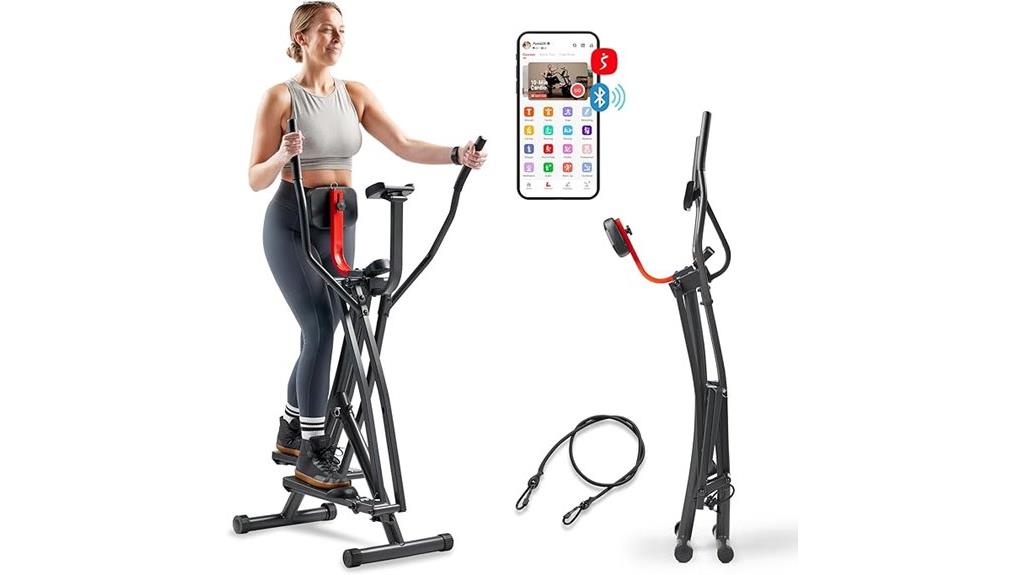 bluetooth enabled elliptical machine