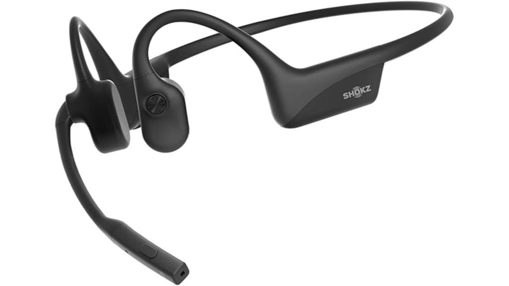 bone conduction headphones with mic