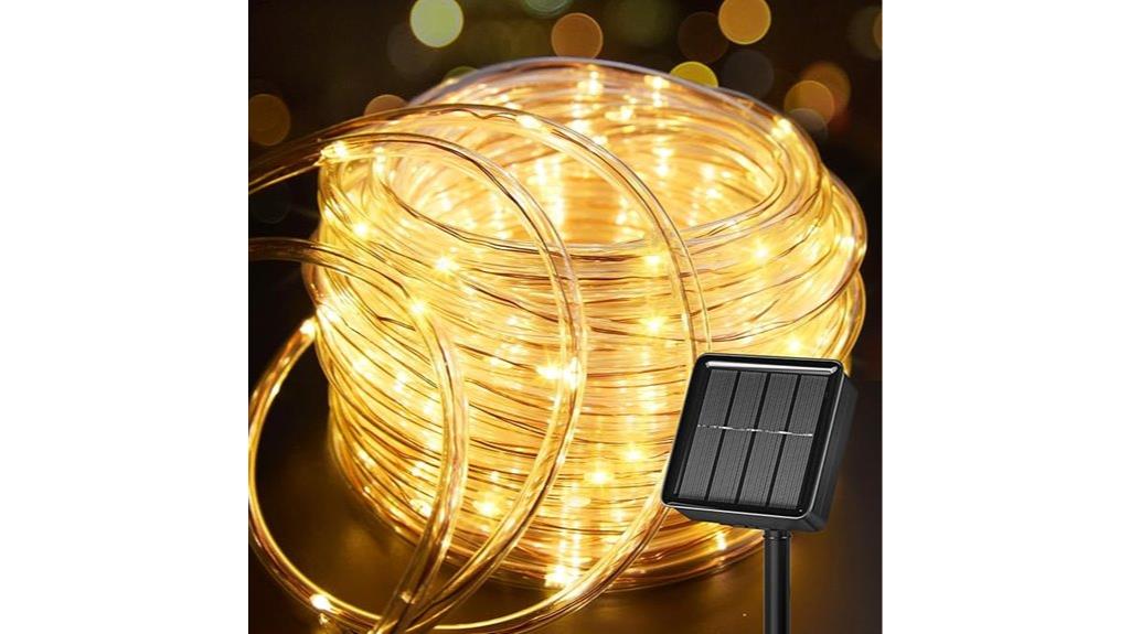 bright solar rope lights
