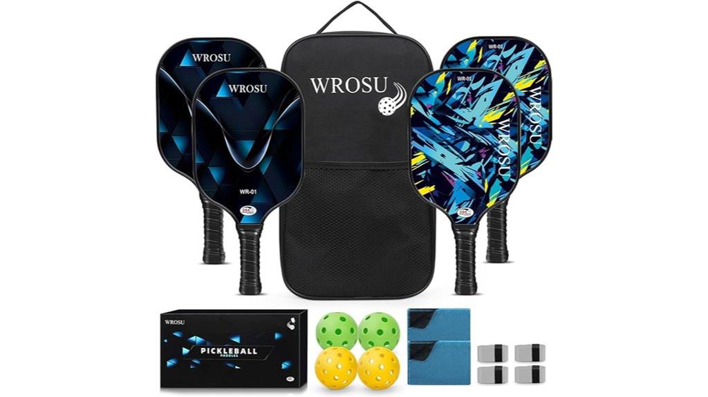 carbon fiber pickleball paddles