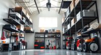 ceiling garage storage racks