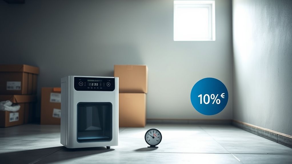 choosing basement dehumidifier features
