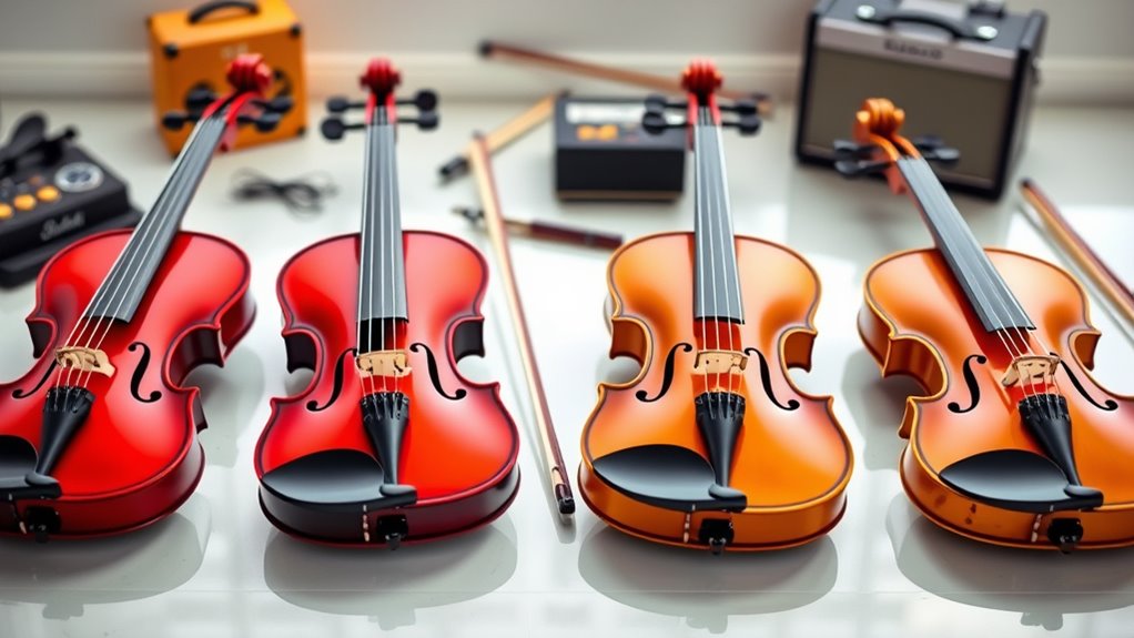 choosing durable versatile electric violins