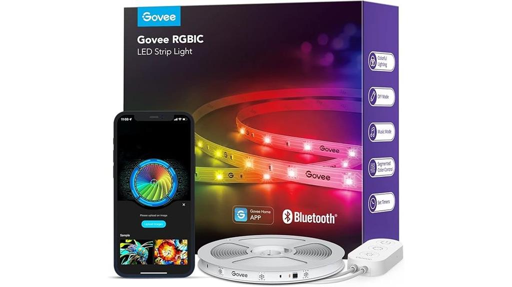 colorful long smart lighting