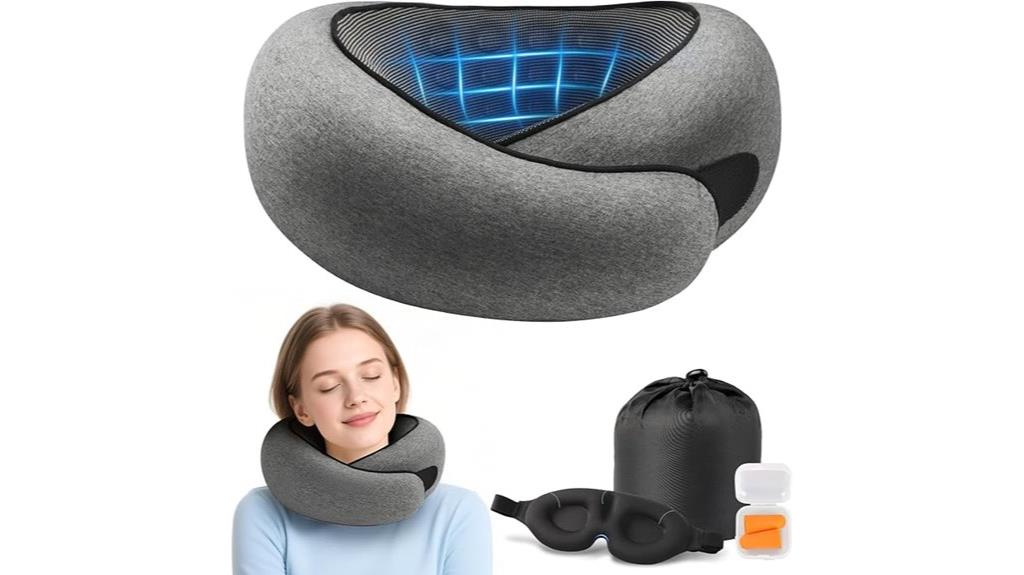 comfortable travel sleep kit
